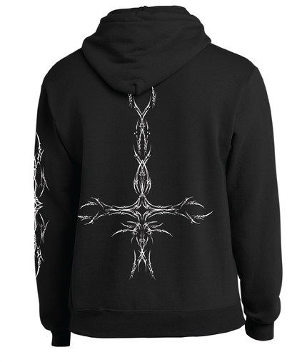 black hoodie