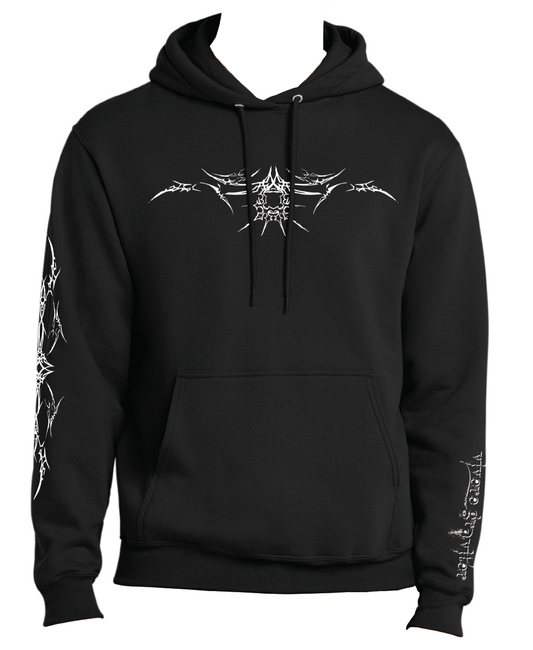 black hoodie