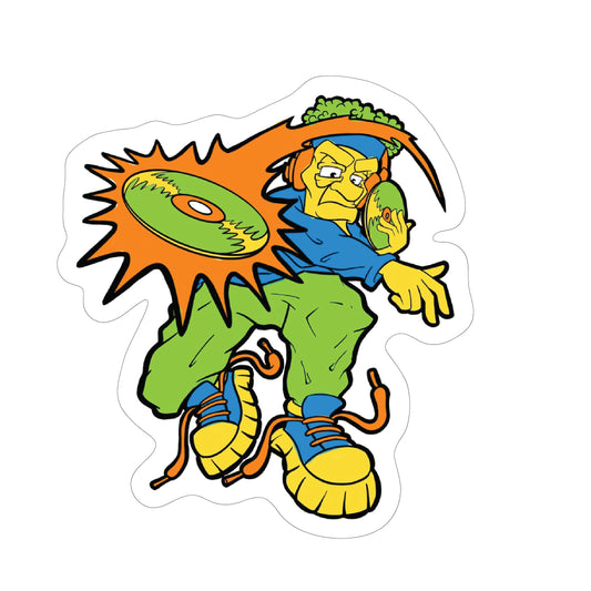 damage sticker