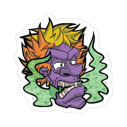 damage sticker