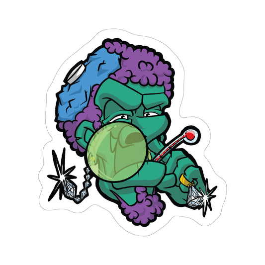 damage sticker