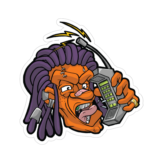 damage sticker